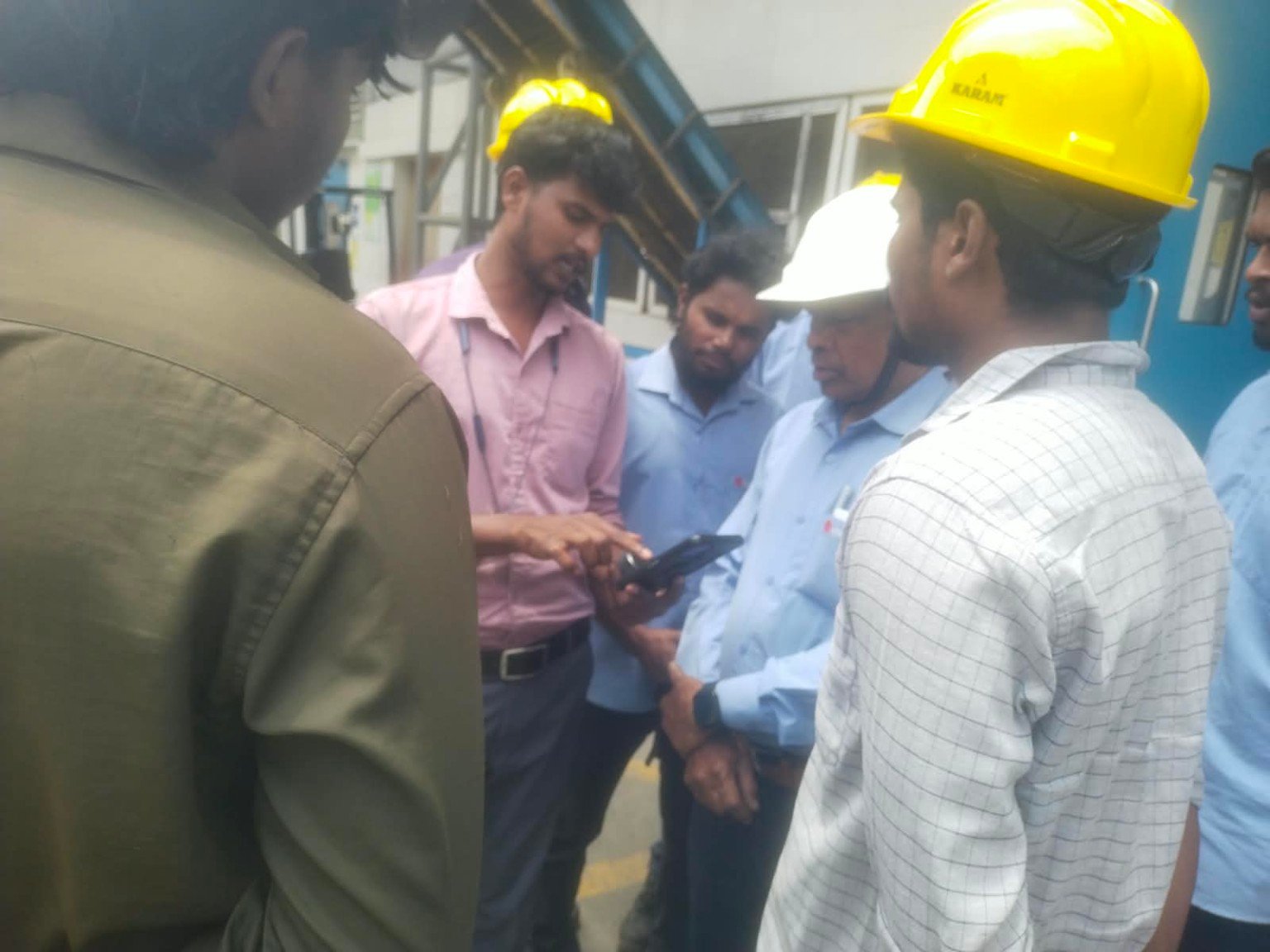 Technical discussion during condition monitoring activity